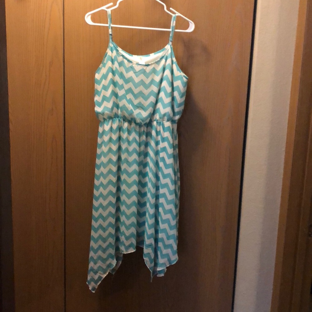 Chevron Pattern Dress